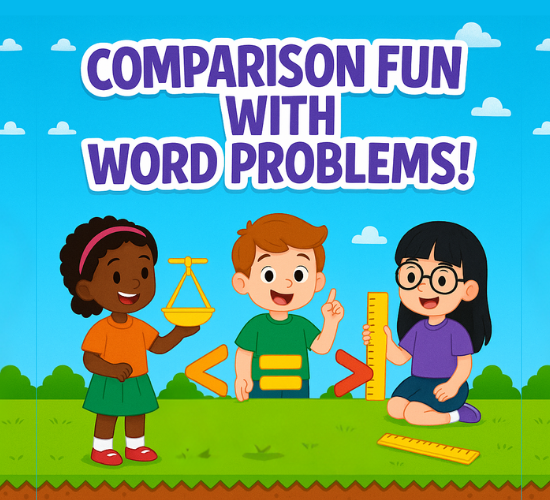 Comparison Fun with Word Problems!