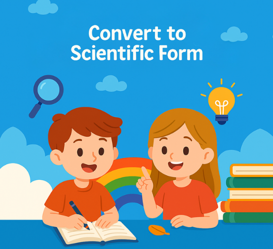 Convert to Scientific Form