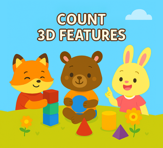 Count 3D Features