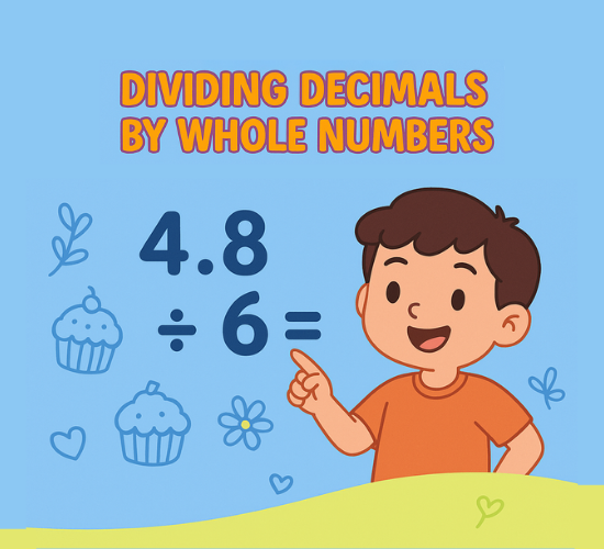 Dividing Decimals by Whole Numbers