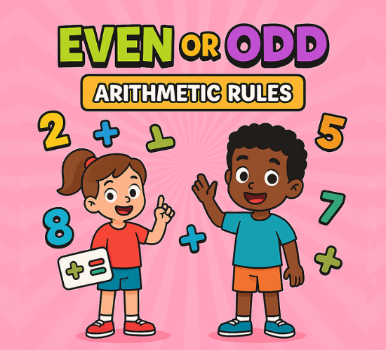 Even or Odd: Arithmetic Rules