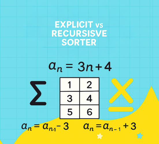 Explicit vs Recursive Sorter