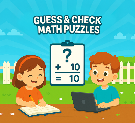 Guess & Check Math Puzzles