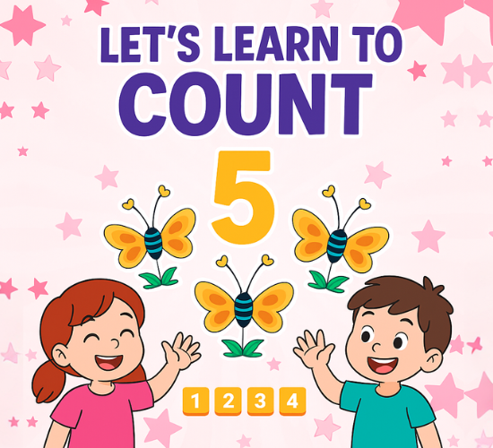 Let’s Learn to Count – 5!