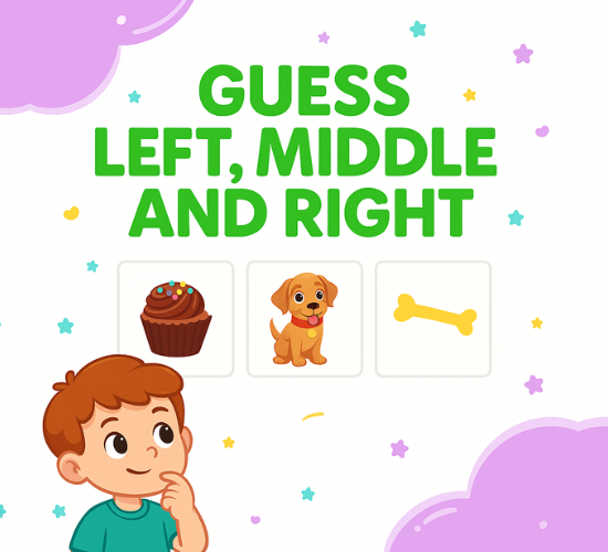 Guess Left, Middle and Right