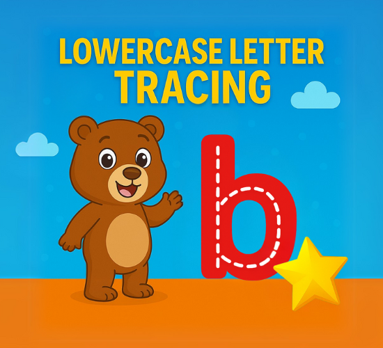 Lowercase Letter b Tracing