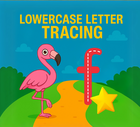 Lowercase Letter f Tracing