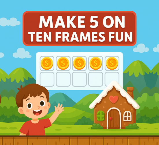 Make 5 on Ten Frames Fun