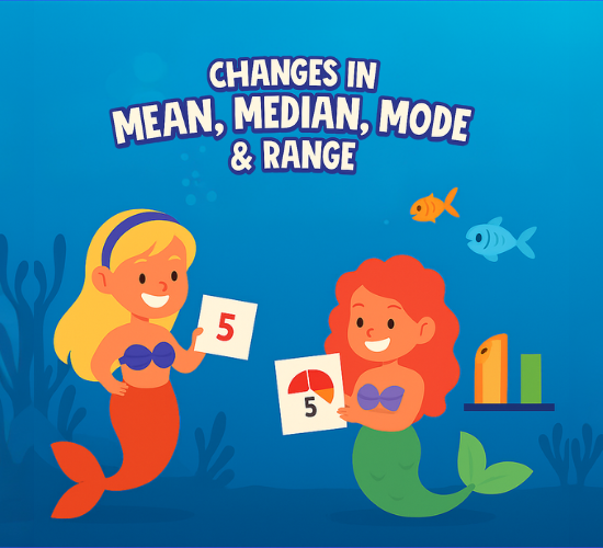 Changes in Mean, Median, Mode & Range