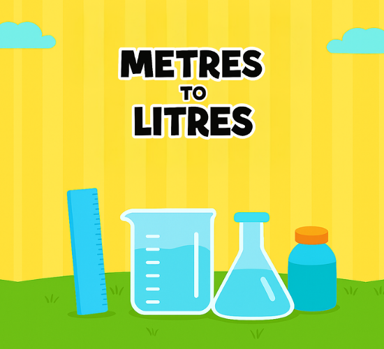 Metres to Litres