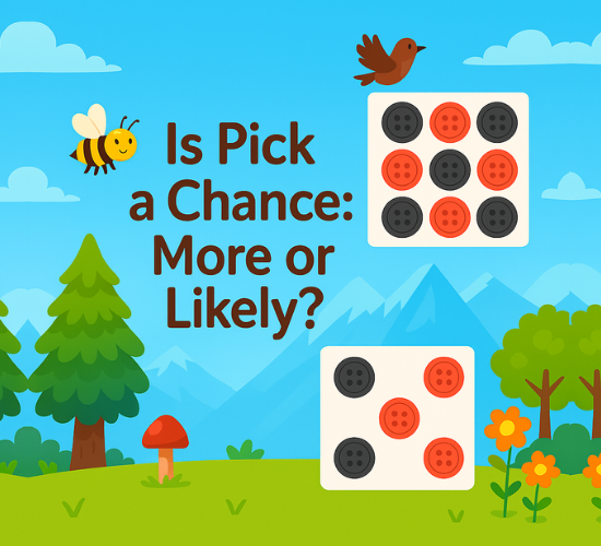Pick a Chance: More or Less Likely?
