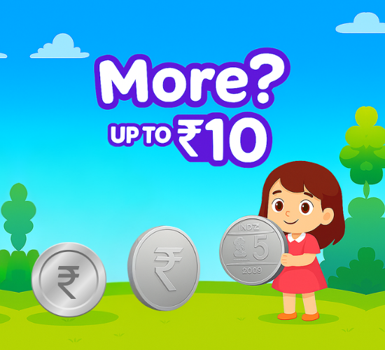 More? up to ₹10