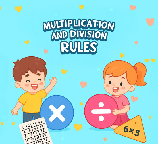 Multiplication and Division Rules