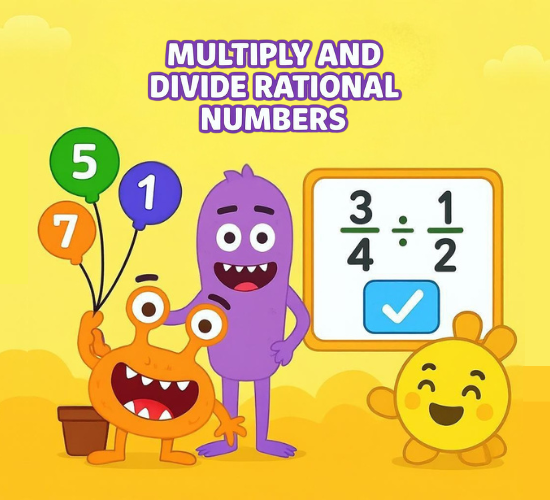 Multiply and Divide Rational Numbers
