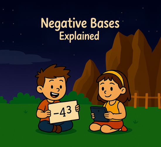 Negative Bases Explained