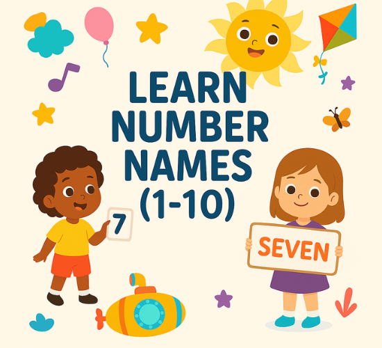 Learn Number Names (1–10)!