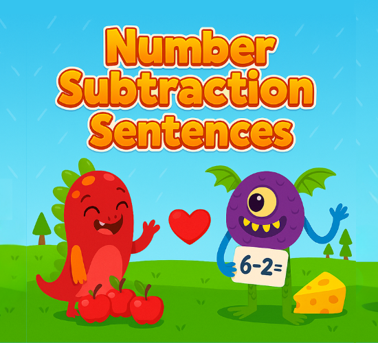 Number Subtraction Sentences
