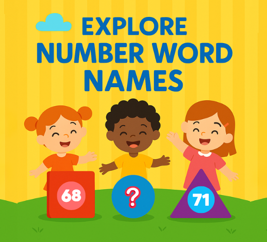 Explore Number Word Names