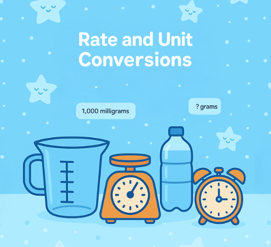 Rate and Unit Conversions