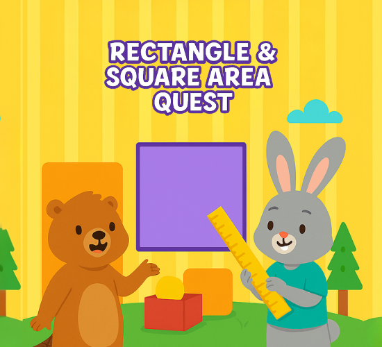 Rectangle & Square Area Quest