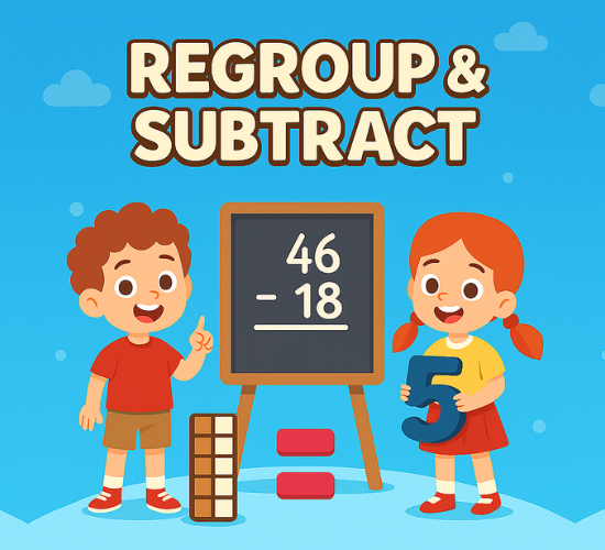 Regroup & Subtract