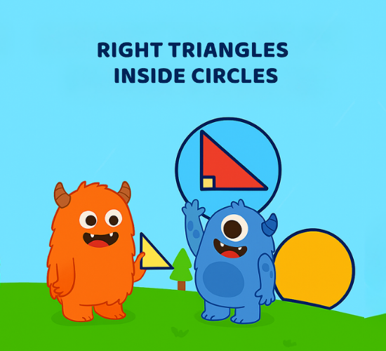 Right Triangles Inside Circles