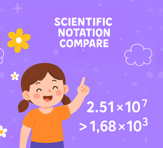 Scientific Notation Compare