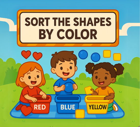 Sort the Shapes by Color