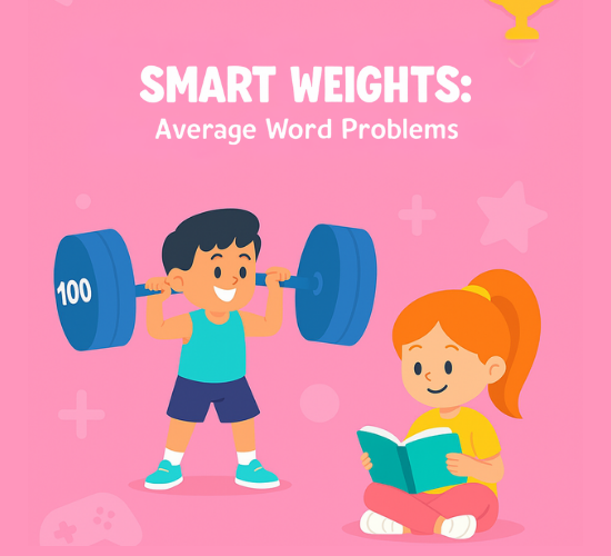 Smart Weights: Average Word Problems