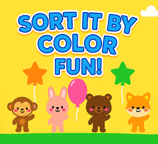 Sort It by Color Fun!