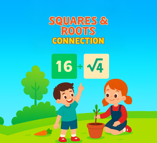Squares and Roots Connection