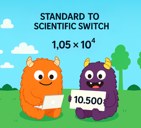 Standard to Scientific Switch