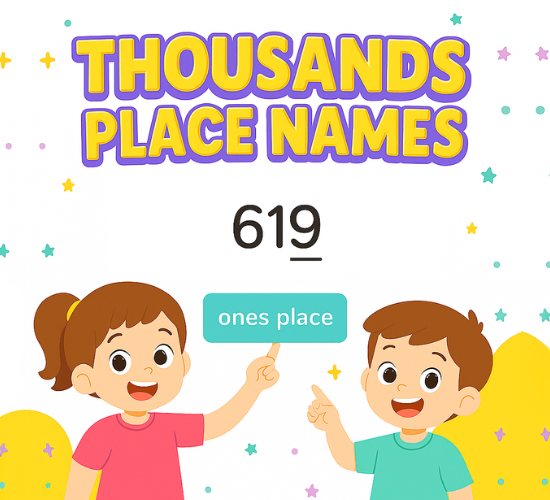 Thousands Place Names