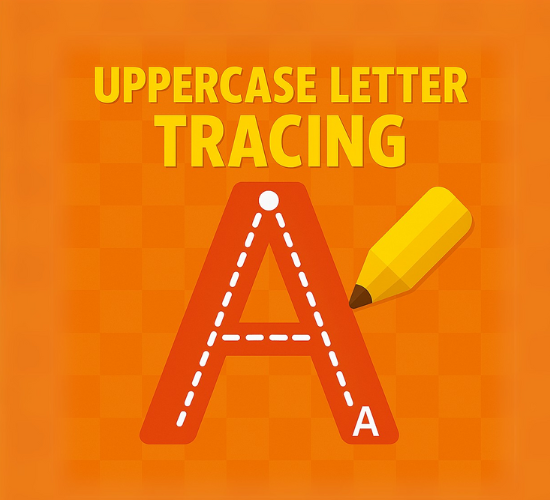 Uppercase Letter A Tracing