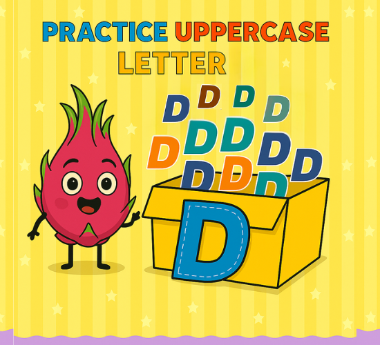 Practice Uppercase Letter D