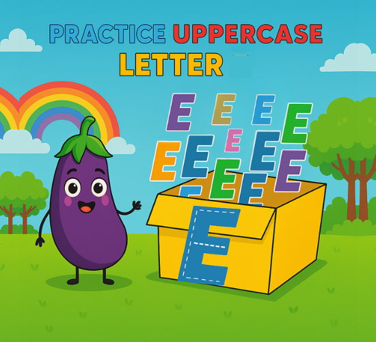 Practice Uppercase Letter E