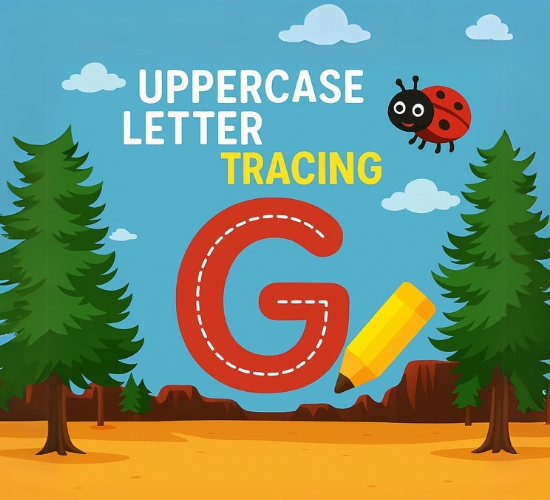 Uppercase Letter G Tracing