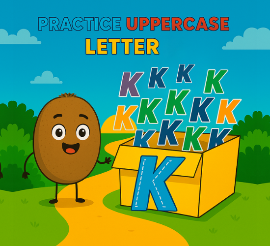 Practice Uppercase Letter K