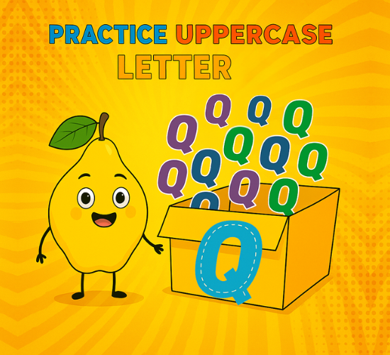 Practice Uppercase Letter Q