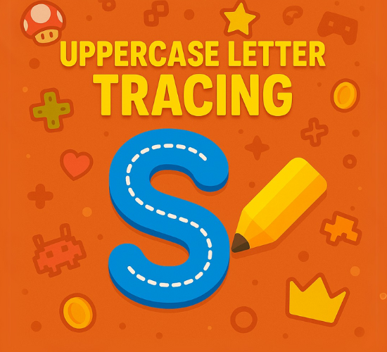 Uppercase Letter S Tracing