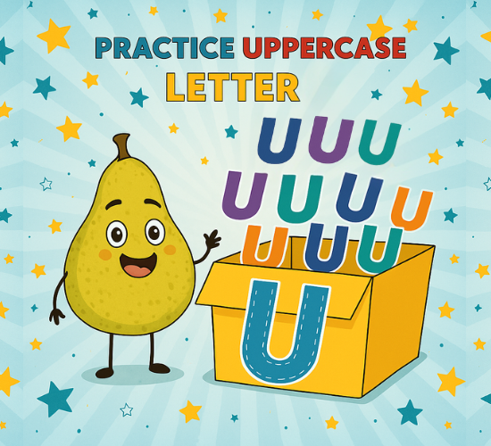 Practice Uppercase Letter U