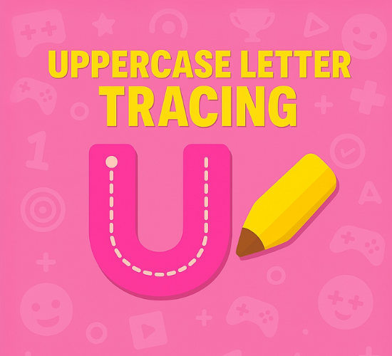 Uppercase Letter U Tracing