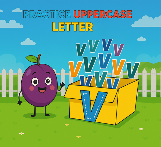 Practice Uppercase Letter V