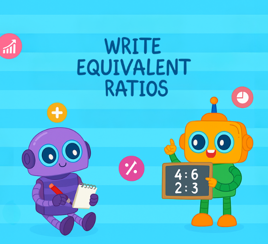 Write Equivalent Ratios