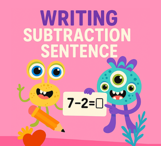 Writing Subtraction Sentence