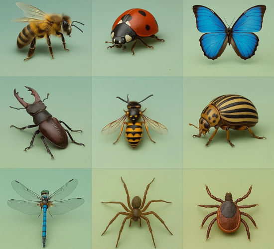 Insects and Bugs Challenge