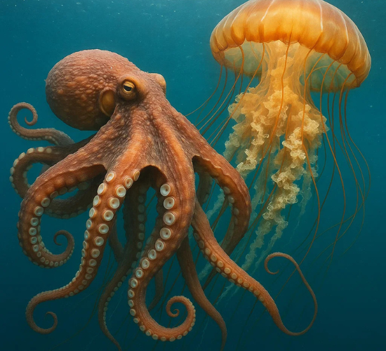 Tentacled Ocean Creatures Quiz