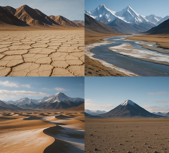 Cold Deserts of the World Quiz