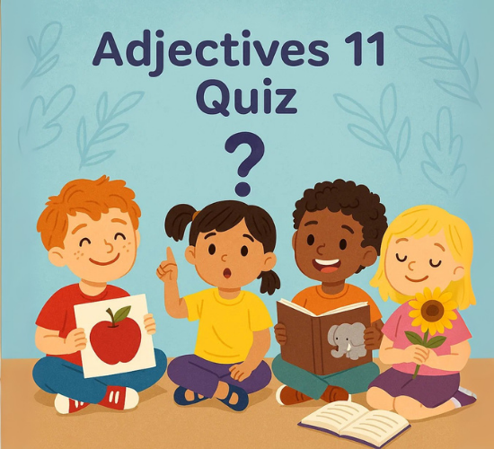 Adjectives Describers Quiz