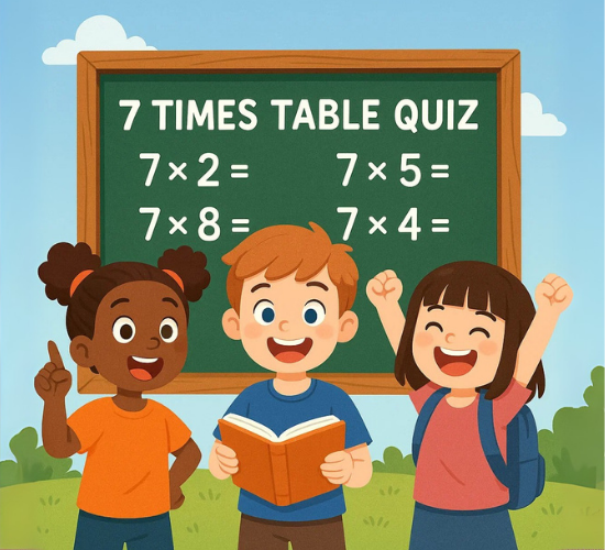 7 Times Table Quiz